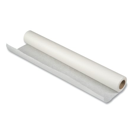 TIDI Choice Exam Table Paper Roll, Crepe Texture, 21" x 225 ft, White, 12PK 32162